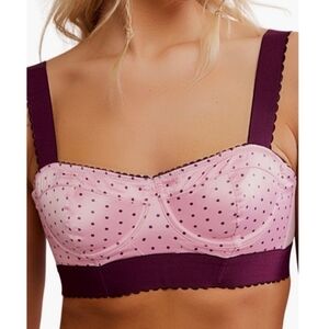 Free People Viva La Longline Balconette Bra XL